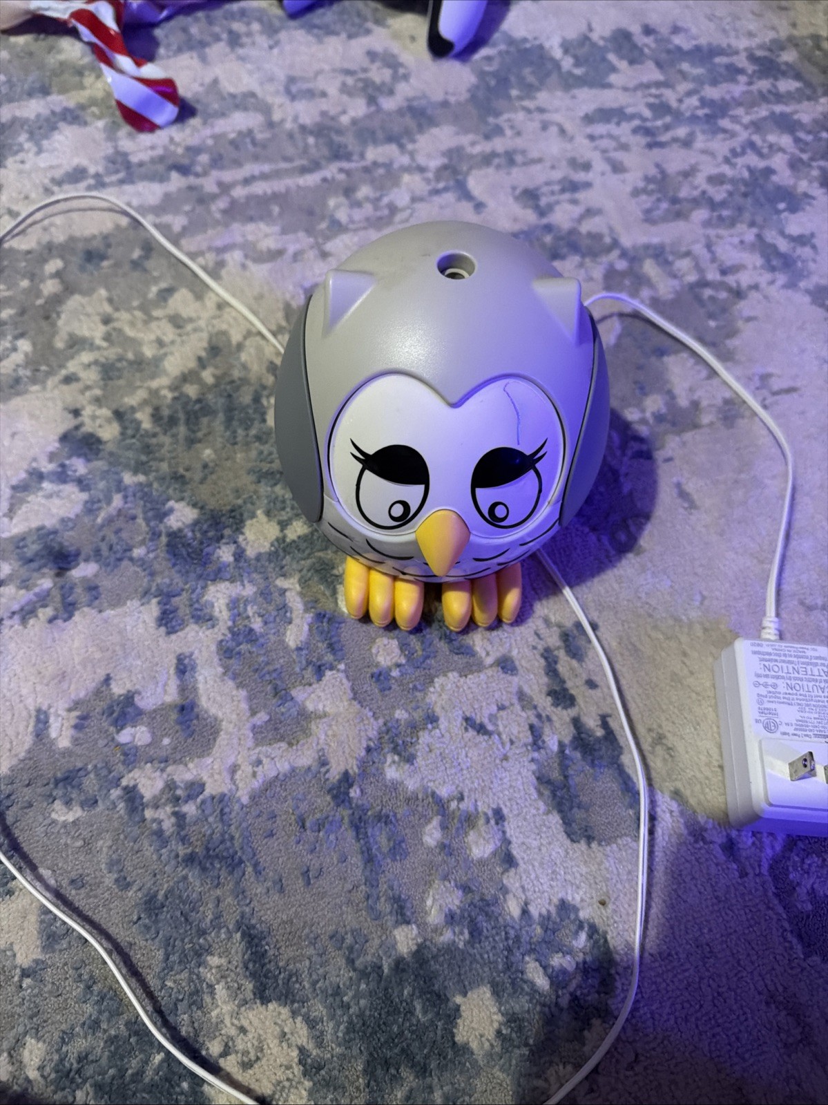 S Kidscents Feather The Owl Nightlight Music Diffuser