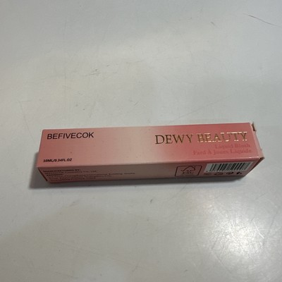 Befivecok Dewy Beauty Liquid Blush 103 Ebullient (Cool Pink) .34oz Sealed