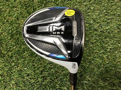 TaylorMade SIM MAX 3W 15° Stiff Right-Handed 43in Fairway wood 