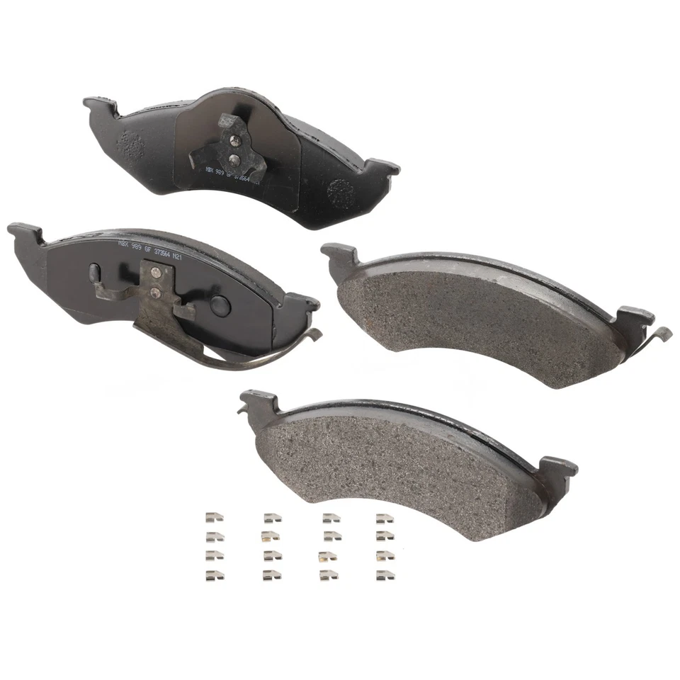 Kit de disco de freno y pastillas para Dodge Dakota 1999 delantero Foto 4 de 4