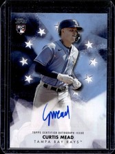 2024 Topps Curtis Mead Baseball Stars Auto Autograph RC Rookie #BSA-CM Rays