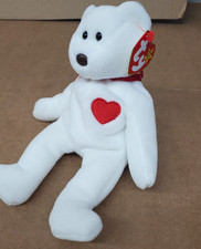 Valentino TY Beanie Babies Valentines Day Romantic Collectible Bear
