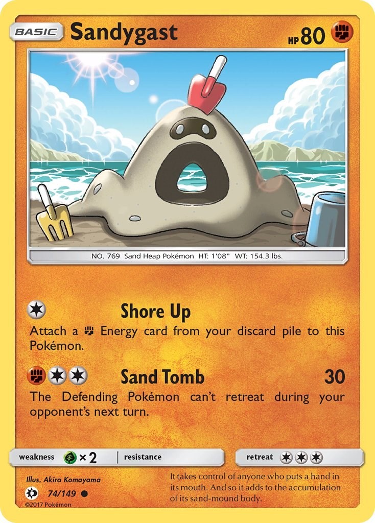 MP - Sandygast SM01 - 74/149 SM Base Set