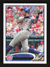 2012 Topps Baseball Card Alfonso Soriano #348 Chicago Cubs