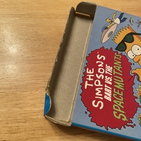 NINTENDO NES - LOS SIMPSON - BART VS LOS MUTANTES ESPACIALES - EN MUY BUEN ESTADO 