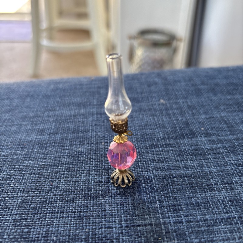 Vintage Miniature Dollhouse Oil Lamp