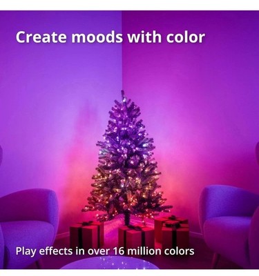 Twinkly Christmas Lights 6Ft Prelit Regal Tree 435 RGB LED - Ecomm-Open Box