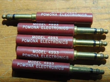 5 Pomona 4993 Miniature Phone Jacks To PJ-051
