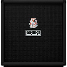 Orange Amplifiers OBC410HC 600W 4x10 Bass Speaker Cabinet Black