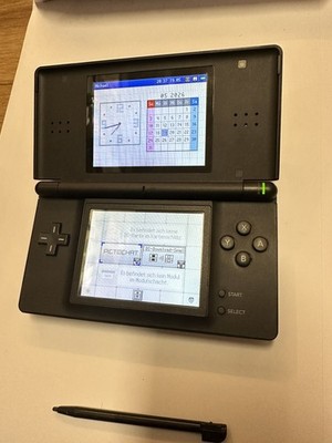 Nintendo DS Lite Handheld-Konsole Schwarz