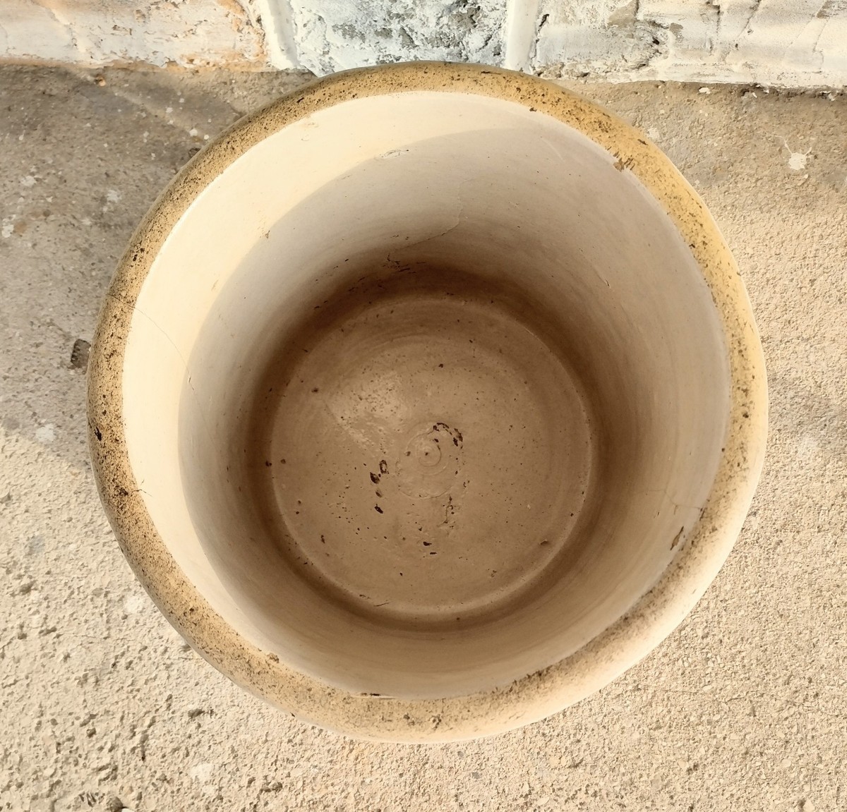 Antique Vintage 2 Gallon Red Wing Stoneware Crock, Nice Markings