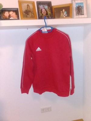 Adidas teen sweatshirt size 170/176. Red. immaculate