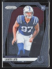 2024 Panini Prizm #366 Laiatu Latu