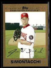 2007 Topps Updates & Highlights #UH37 Jason Simontacchi Gold #/2007