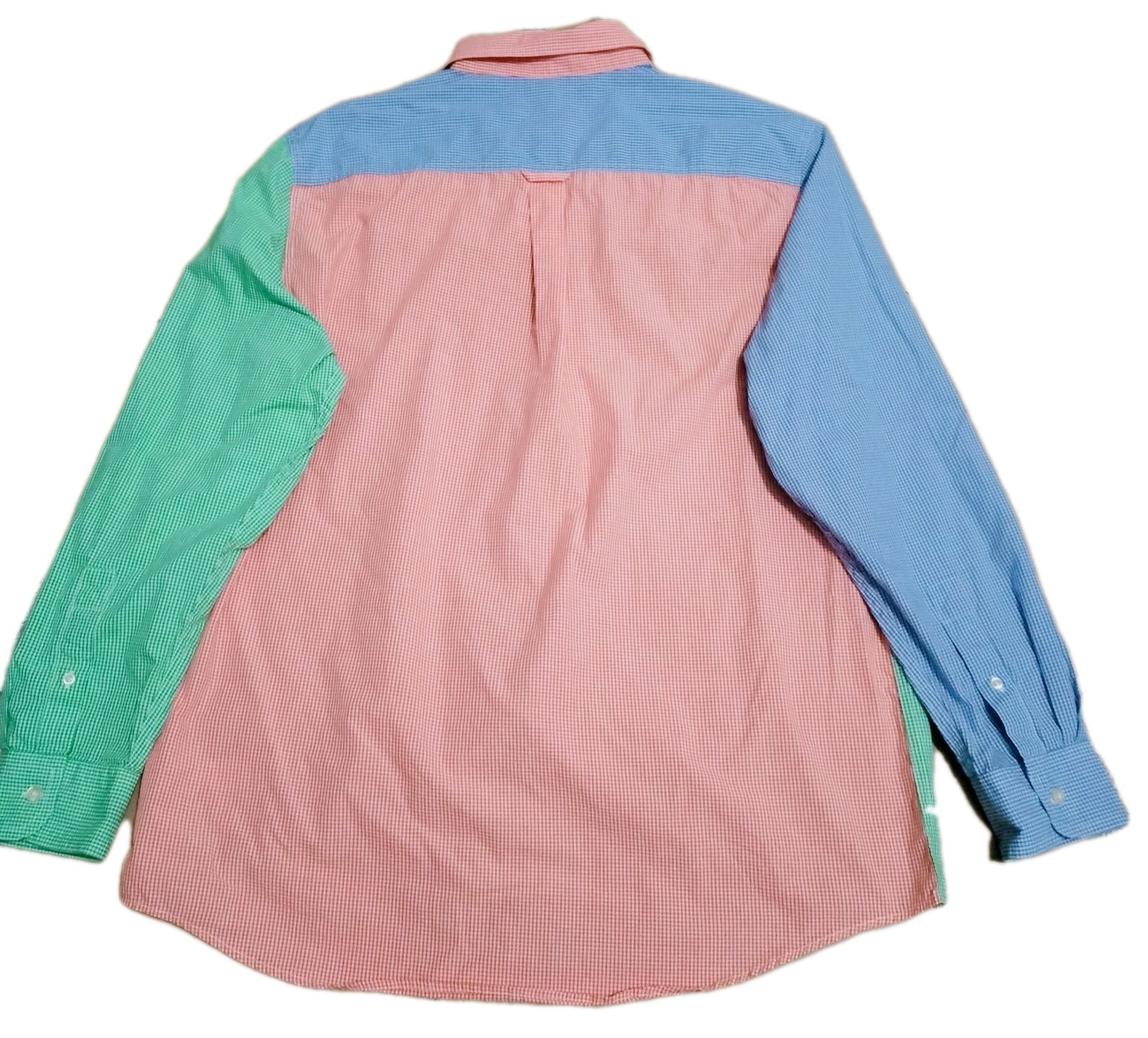 CHAPS RALPH LAUREN Patchwork Color Block Button D… - image 3