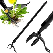 Stand-up Weeding Tool With 40in Long Handle Weed Puller Tool For Lawn/Yard/Garde
