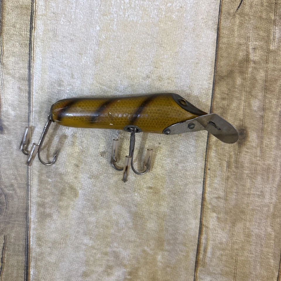 South Bend Lure Vintage Baby Pike Oreno Model No 956 YP - Image 3 of 4