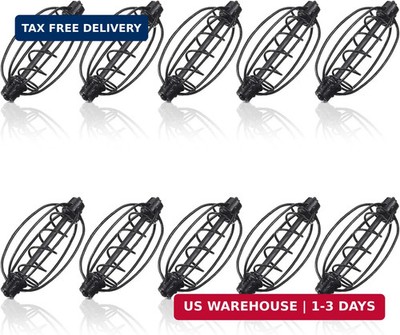 SiliFine 10 Pcs Method Feeders Carp Fishing Equipment Carp Bait Holder Fishing B