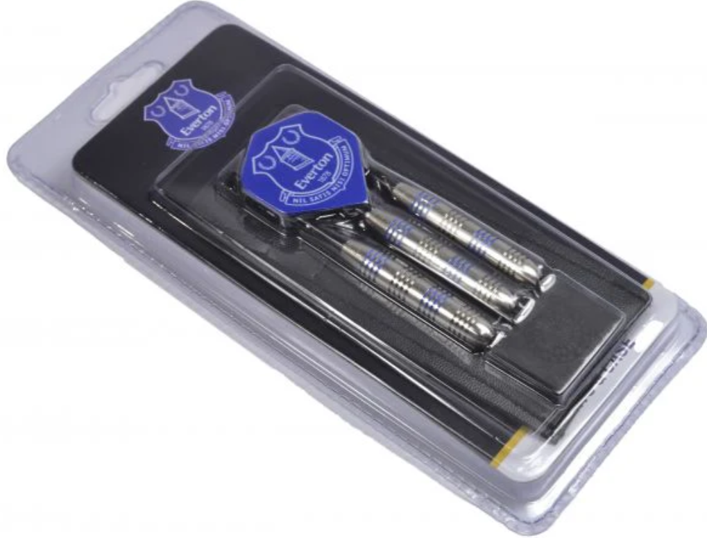 Everton FC Darts Set With Case & Flights Official Licensed Fan Gift