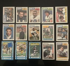 1987 Topps Football Star Lot (18) Largent Payton Dorsett Allen Dickerson