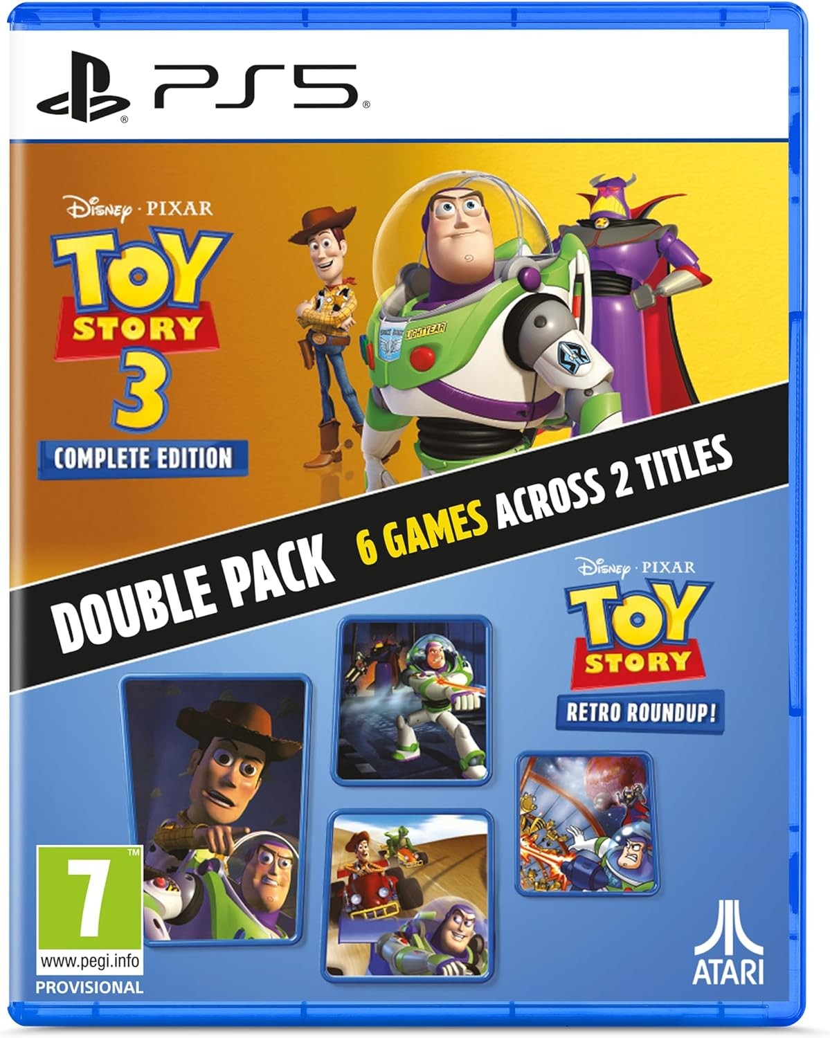 Toy Story: Retro Roundup & Toy Story 3 Complete Edition Double Pack for PlayStation 5 Physical Media White - Image 13