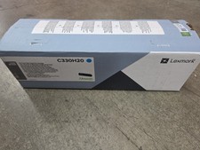 Genuine! Lexmark C330H20 Cyan High Yield  Toner Cartridge OEM/ Sealed Box