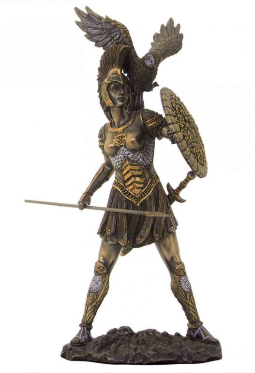 Athena Bronze Statue