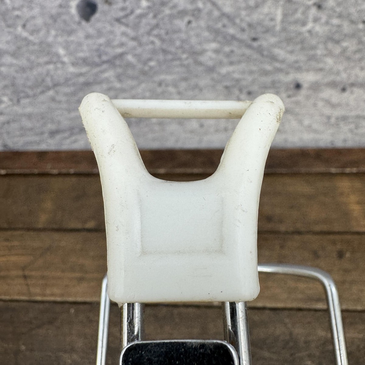 送料込！USA アンティークCOL-PAC メタルケース ボトルキャリア2点付 Vintage Steel Bicycle Water Bottle Cage Silver Metal Clamp-On