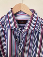 euc ETRO Dress Shirt Purple/Pink/Blue/White S...