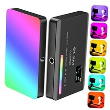 VIJIM Video Light, Portable LED Camera Light Panel 0-360 Full Color, VL120 RGB