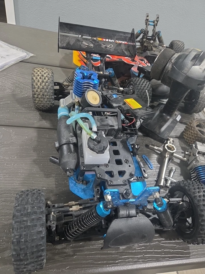 HSP 1/10 Scale Remote Control Nitro Off-Road Buggy Read* - Image 4 of 4