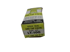 WATSCO GOLD SEAL LINE TAP VALVE LT-10G OD TUBE SIZE 5/8" NSMP