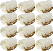 100 Natural Loofah Exfoliating Body and Face Sponge Scrubber for Skin Care In