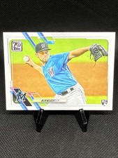 2021 Topps Nick Neidert Rookie Miami Marlins #324