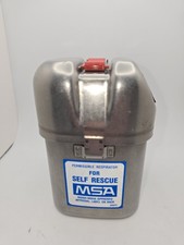Vintage MSA w65 self rescuer Respirator (READ DESCRIPTION)
