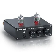 Fosi Audio BOX X4 Phono Preamp Headphone Amplifier/Preamplifier Hi-Fi Pre Amp