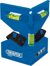 Draper Post Spirit Level | Fence Post Spirit Levelling Tool | Magnetic Pads and