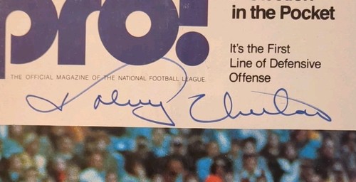 1974 Detroit Lions Green Bay Packers Prog Autographed Johnny Unitas JSA CD67565 - Picture 2 of 3