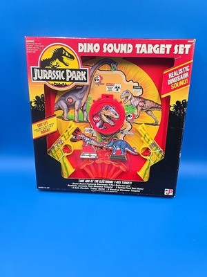Jurassic Park Dino Sound Target Dart Set Vintage game 1993 1st  Movie Rare