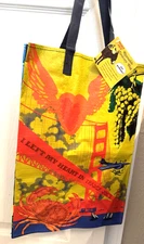 Trader Joes SF Reusuable Grocery Bag