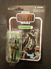 SEALED Hasbro 2010 Star Wars Vintage Collection ROTS Commander Gree VC43