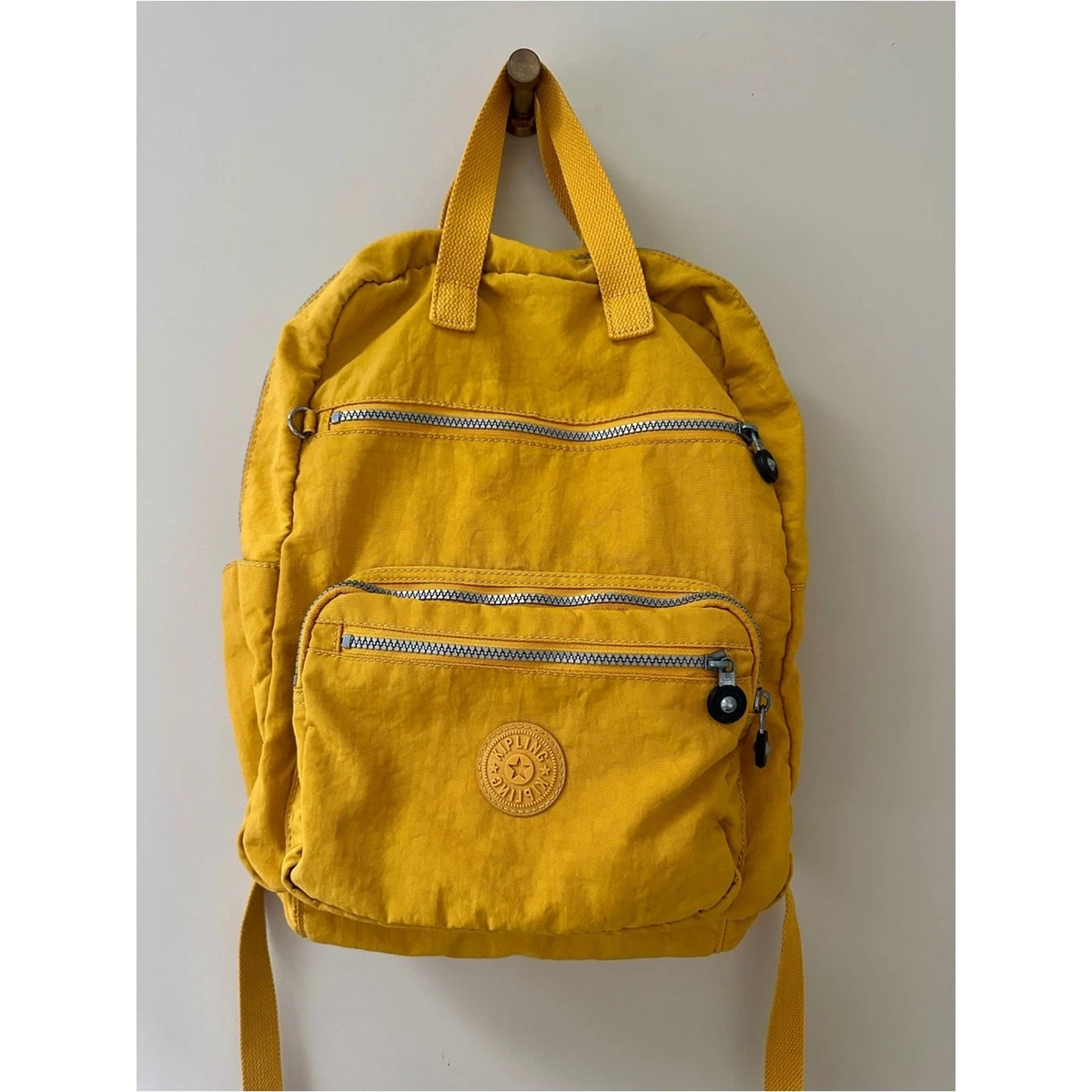 Kipling Nylon Exterior Yellow Bags & Handbags for Women for  display picture 2