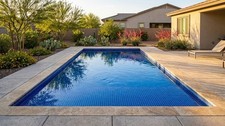 12' x 24' Rectangle in ground pool kit with 9' deep end