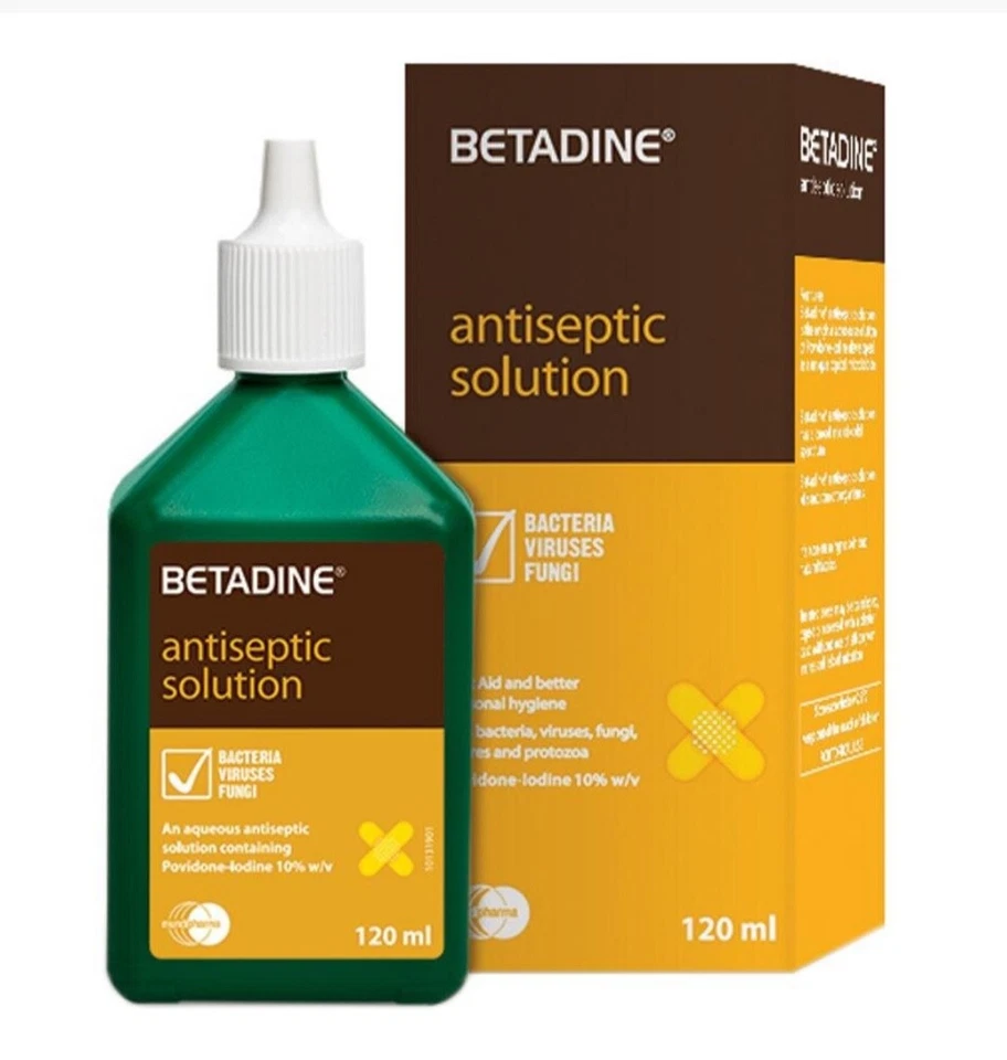 Betadine 120ml -antiseptic solution