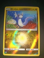 💫carta Pokemon dratini Reverse Set sole e luna 94/149 ita exc