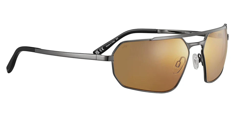 Serengeti Sunglasses Hinkley SS570002 Shiny Gunmetal/Saturn Polarised Drivers - Image 3 of 4