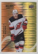2022 Upper Deck Allure Color Flow Orange Yellow Spectrum 28/85 Reilly Walsh 0cq4