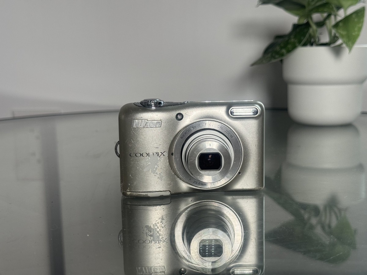 Nikon Coolpix L32 Digital Camera - Silver | eBay