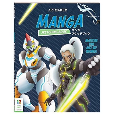 ArtMaker Manga Sketching Book | 64 Pages | ..., Hinkler