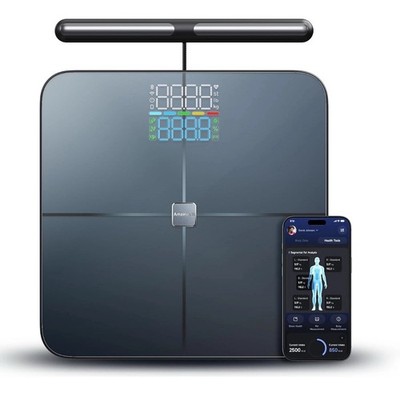 Amzmerit Smart Digital Scale for Weight FAT BMI 8-Electrode 28 Body Composition